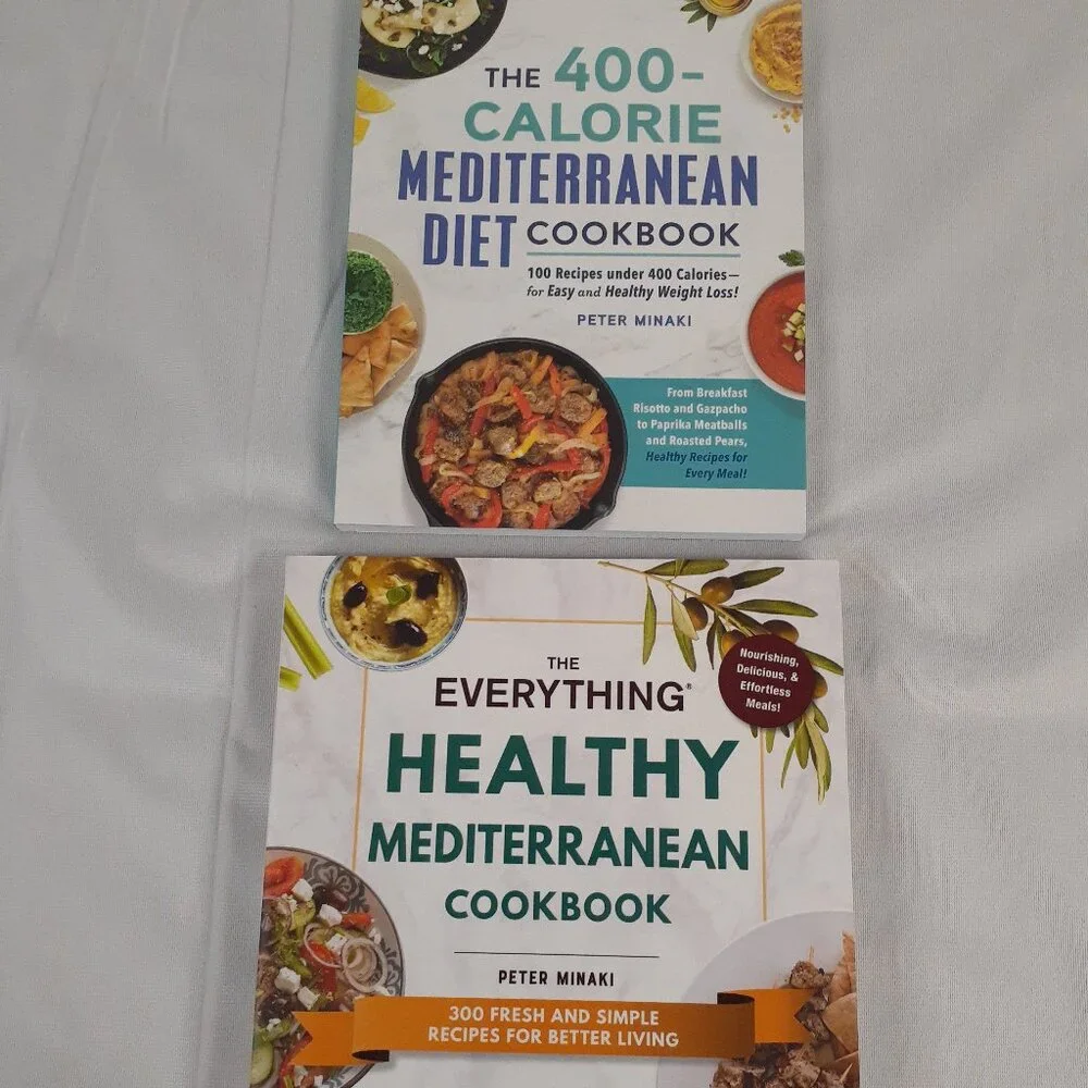 Bundle of 2 Cookbooks - Mediterranean Cuisine